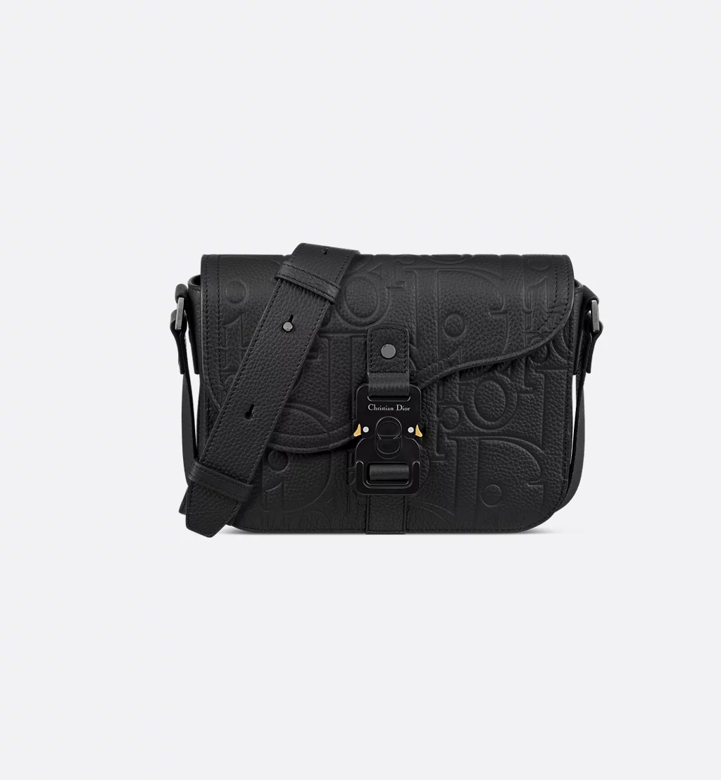 Small Saddle Messenger Bag with Flap
