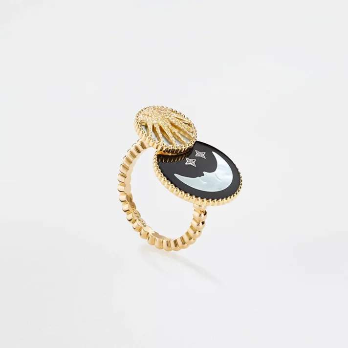 Rose Céleste Ring