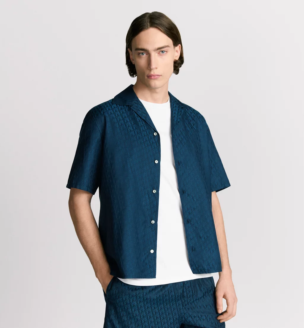 Dior Oblique Short-Sleeved Shirt - Image 3